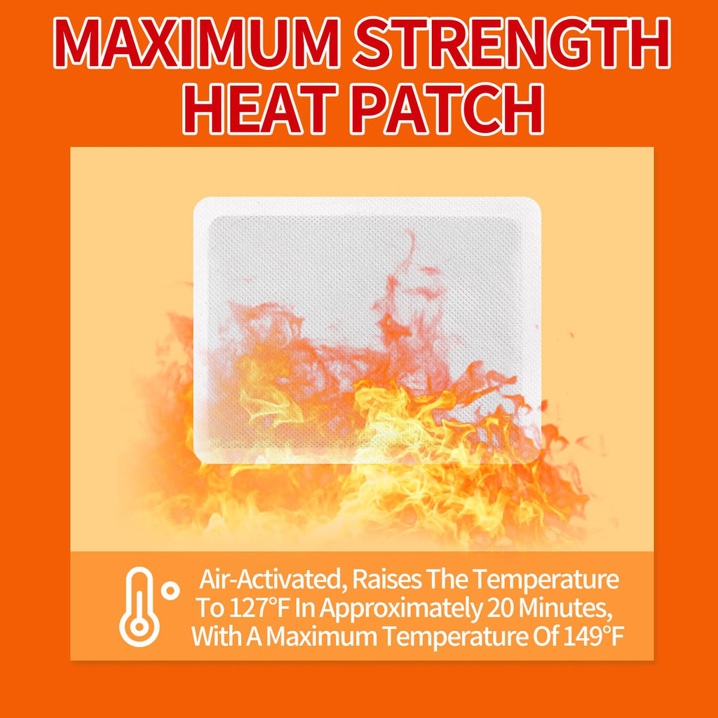 ifory Menstrual Patches, Heat Patches for Menstrual Cramps, Portable Period Cramps Heat Therapy Patches - 6 Pack Hot Compress Wa