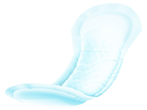 Organyc Elyte Light Inco Pads Extra, White, 20 Count