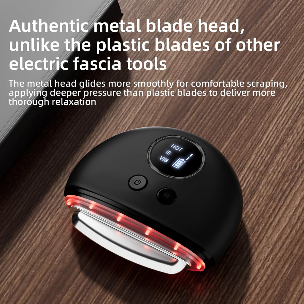 NHO Electric Fascia Knife, Heating and Vibration, Muscle Scraper Tool, Fascia Blaster, Fascia Tool Massage Tools for Deep Tissue