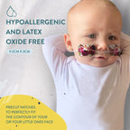 Nasogastric or Oxygen Tube precut Adhesive Tape Floral Mix x 10 Pack. (Mix Pack)