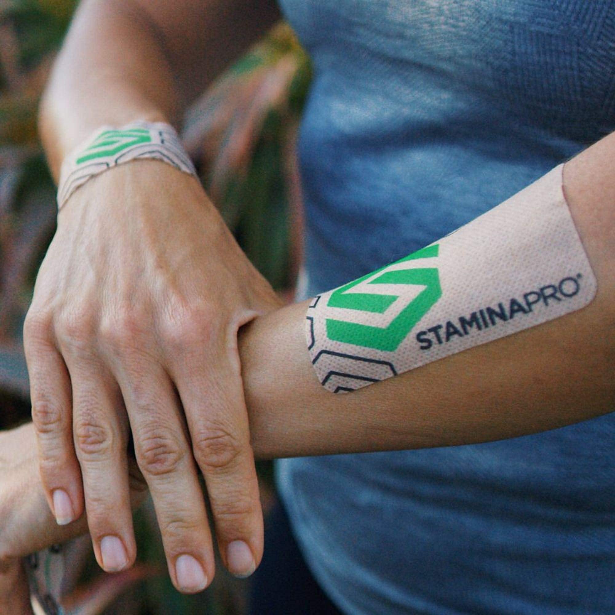 12 Patches - STAMINAPRO Electroceutical Patches for Muscle Soreness, Strain, Muscle Fatigue, and Muscle Tightness