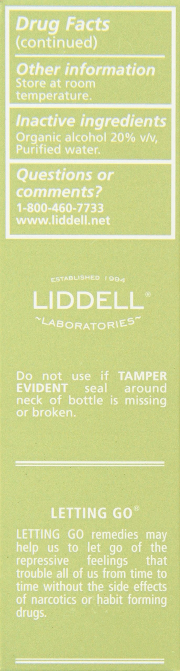Liddell Homeopathic Letting Go Anxiety Spray, 1 Ounce
