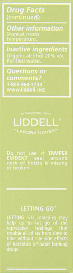 Liddell Homeopathic Letting Go Anxiety Spray, 1 Ounce