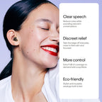 Loop Engage 2 Plus Ear Plugs Everyday Noise Relief with Clear Speech for Social Gatherings, Work, Conversation, Parenting & Sens