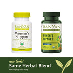 Banyan Botanicals Womens Support - Organic Herbal Tablets - Promotes a Healthy Female Reproductive System* - Supports Regular &