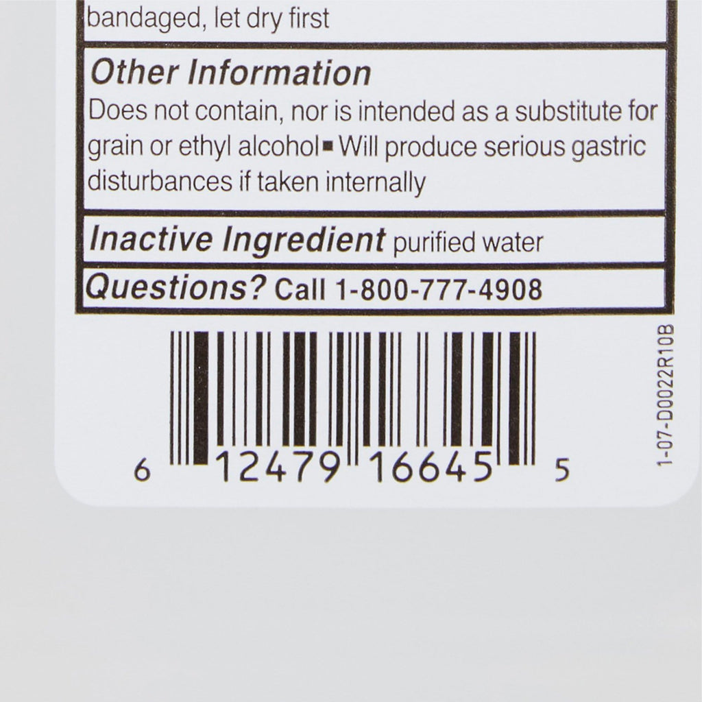 McKesson Isopropyl Rubbing Alcohol 70% [2 Count] USP First Aid Antiseptic, 16 oz