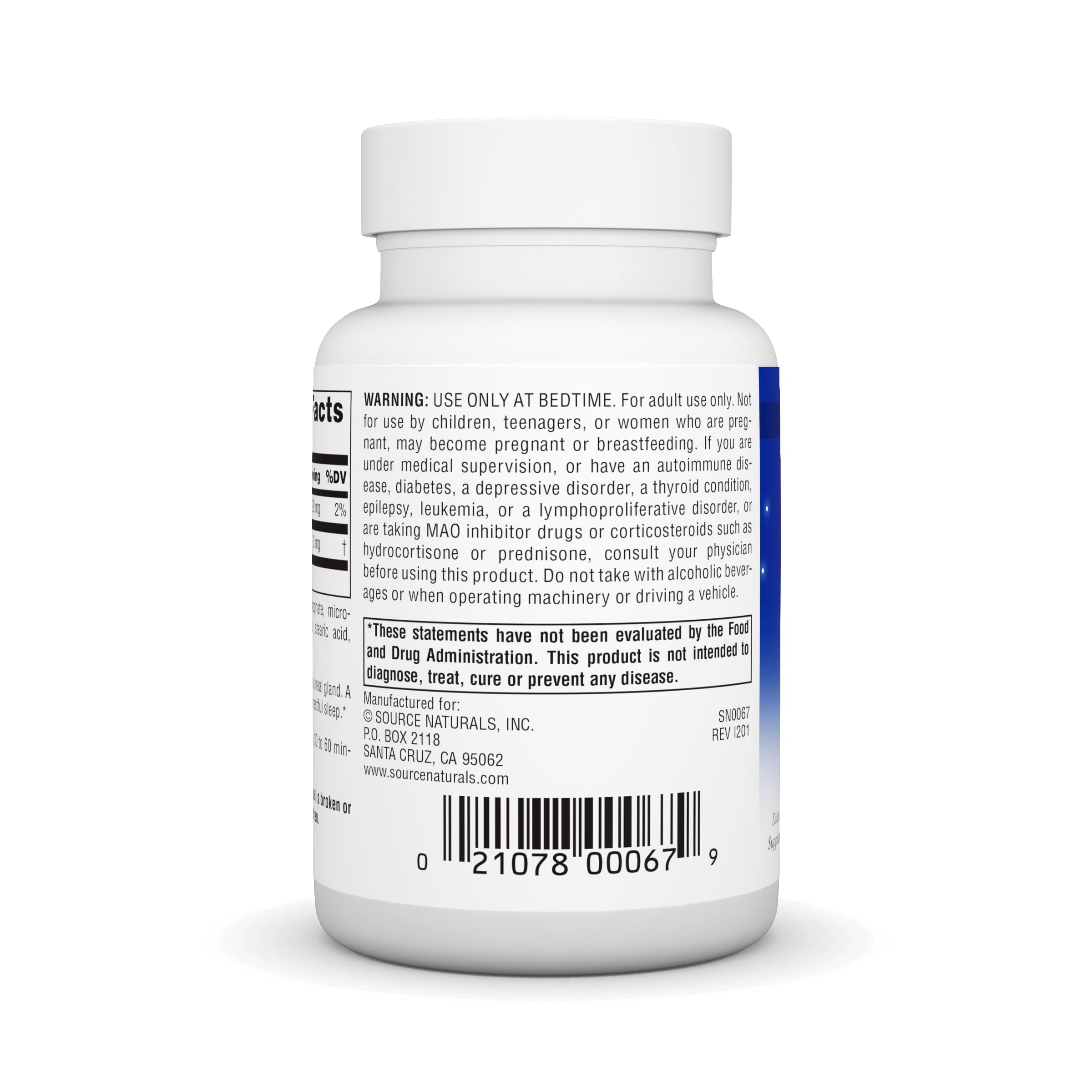 Source Naturals Time Released Melatonin 3 mg - 240 Time Release Tablets