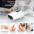 AERLANG Hand Massager Hand Massage Machine with Heat and Compression Cordless Electric Hand Massager for Arthritis and Carpal Tu