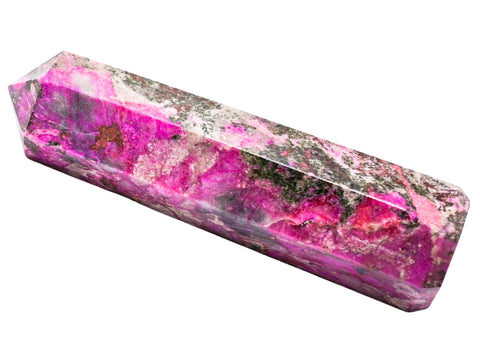 Large Cobalt Calcite Crystal Towers ~ Natural Healing Crystal Point Obelisk for Reiki Healing and Crystal Grid (5.5'' to 6'' INC
