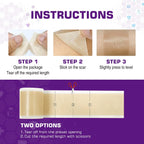 Kelinul Silicone Scar Sheets(1.6 x 120''Roll) Scar Removal Silicone Scar Tape for Softening and Flattening Scars, Acne, C-Sectio