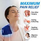 Cryo-Max Cold Pack, 8 Hour Reusable Cold Therapy Ice Pack for Elbows, Knees, Neck + More, Medium, 6 x 12 (1 Count)