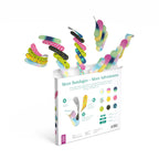 Welly Bandage Refill Ready Pack | Adhesive Flexible Fabric Bandages | Bulk Assorted Shapes and Patterns for Minor Cuts, Scrapes,