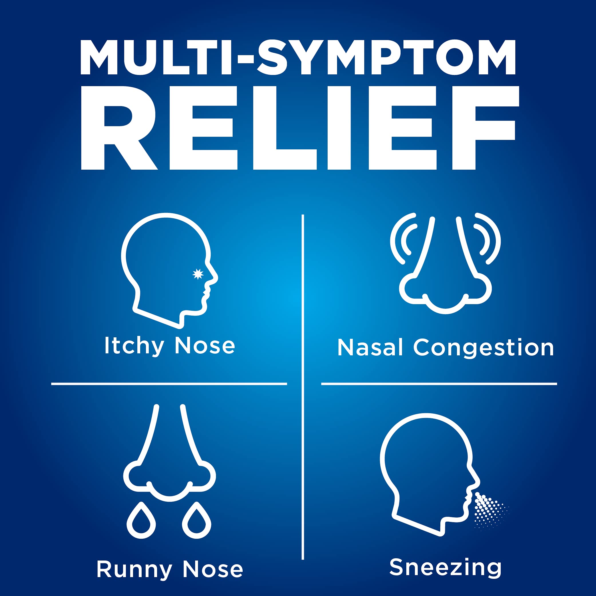 Amazon Basic Care Multi-Symptom Triamcinolone Acetonide Nasal Allergy Spray, 0.37 fl oz (Pack of 1)