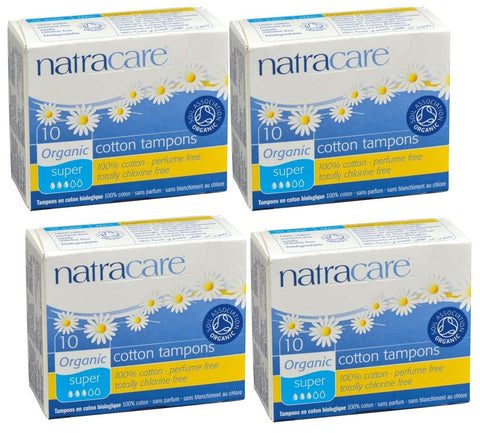 Tampons, Super, 10 Ct - 4 Pack (40 Total) 4