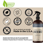 DRMTLGY Natural Green Tea Linen and Room Spray. Pure Essential Oils for a Pillow Spray, Linen Mist, and Fabric Spray. Aromathera