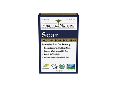 Forces Of Nature, Medicine Scar Control Rollerball Organic, 0.14 Fl Oz