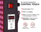 supersred Red Light Therapy Panel, Infrared Red Light Therapy Lamp for Body with Stand, Medical Grade 660nm and 850nm Near Infra