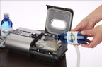 AQUAPAP 8 ounce 24 pack Vapor Distilled CPAP Water | 1-2 nights per bottle | For use with Resmed and Respironics Machines