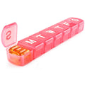 XL Weekly Pill Organizer 7 Day, MOLN HYMY 1 Week Jumbo Pill Dispenser Case One Time a Day, Daily Medicine Container to Hold Medi