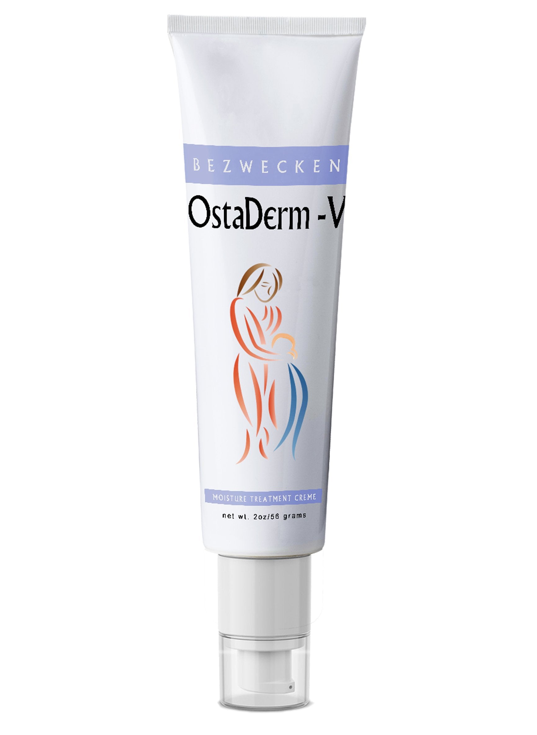 Bezwecken - OstaDerm-V - 2oz Crme - Professional Formulated Vaginal Dryness & Menopausal Atrophy Vaginitis Support - Gentle, Non