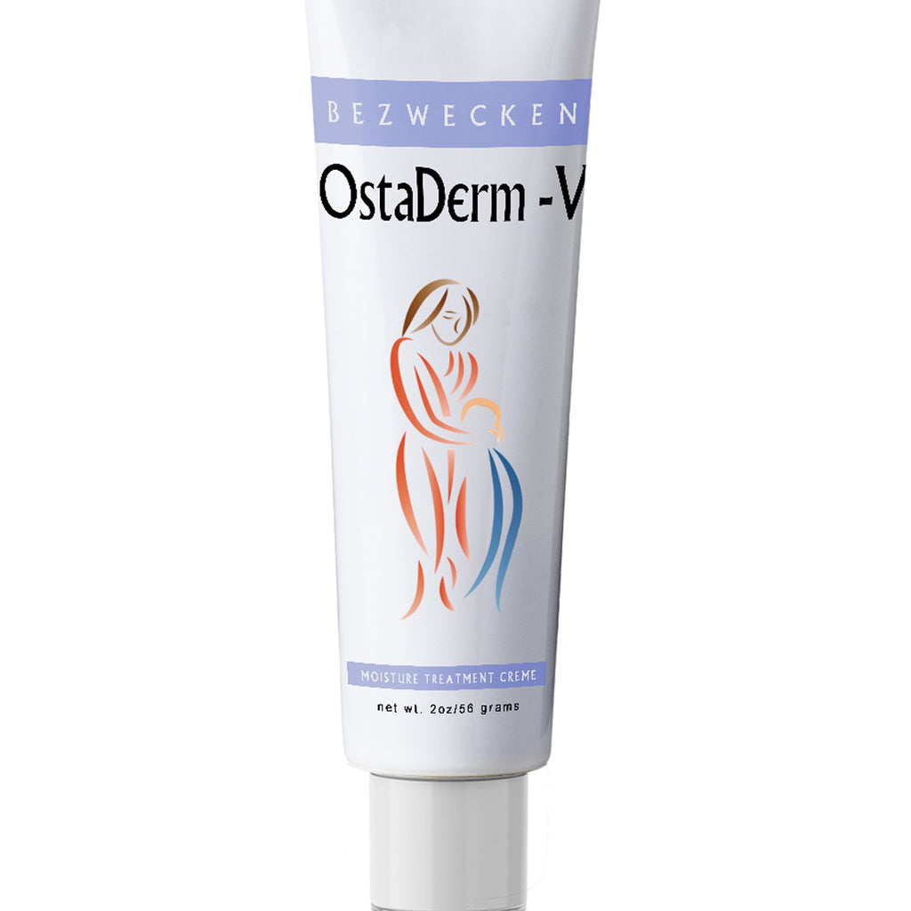 Bezwecken - OstaDerm-V - 2oz Crme - Professional Formulated Vaginal Dryness & Menopausal Atrophy Vaginitis Support - Gentle, Non