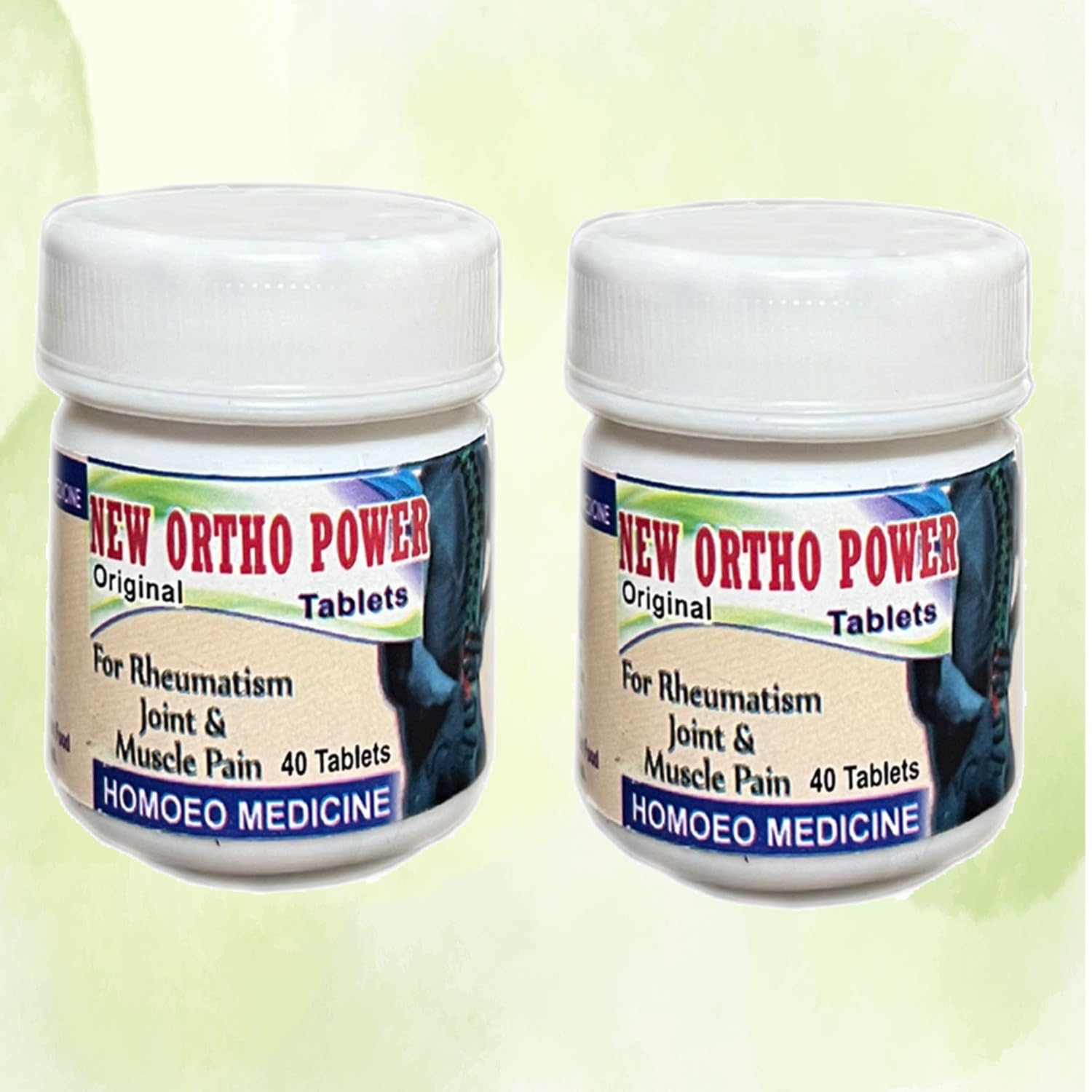 Quickwell Ayurvedic New Ortho Power Tablet (2 X 40 Units) Tablets
