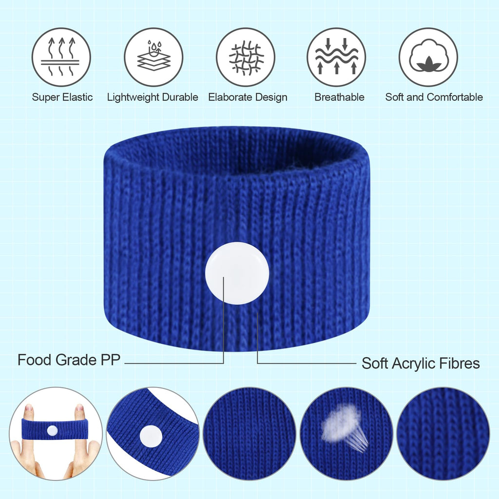 SZSTYYP Motion Sickness Bands for Kids, Travel Sickness Relief Wristbands, Anti-Nausea Wristbands for Morning Sickness