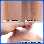 Nuanchu Dialysis Catheter 7.87 x 7.87 Inch Shower Cover Peritoneal Dialysis Accessories Protector Waterproof Transparent Bandage