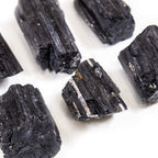 JIC Gem 2 Lb Large Black Tourmaline Crystals Stones Large Pieces Black Tourmaline Rocks Healing Crystals Bulk Raw Stones Collect
