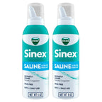 Vicks Sinex SALINE Nasal Spray, Drug Free Ultra Fine Mist, Clear Everyday Sinus Congestion Fast, Clear Mucus from a Cold or Alle