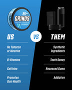 Grinds Coffee Pouches | Tobacco Free, Nicotine Free Healthy Alternative | 10 Cans of Spearmint | 18 Pouches Per Can | 1 Pouch eq