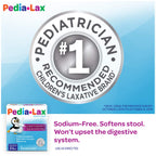 Pedia-Lax Laxative Liquid Glycerin Suppositories for Kids, Ages 2-5, 6 CT, 3 Pack