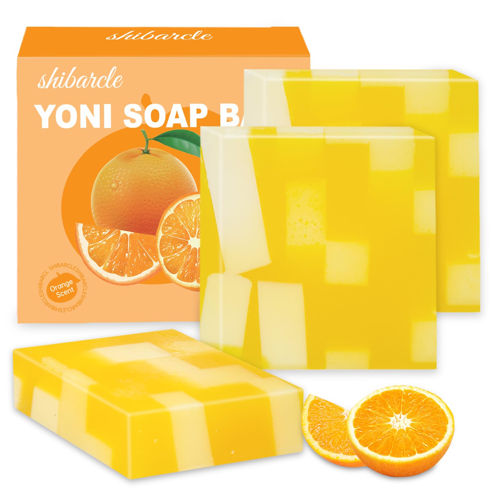 3 PCS Yoni Soap Bar for Women Ph Balance, Natural Yoni Bar Soap Yoni Wash Feminine Wash, Organic Deodorant Vaginal Body Bath Soa