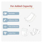 Tranquility TopLiner Disposable Booster Pads, Super (15 x 4.25) Flow-Through Design with Adhesive Strip for Max Absorption, Adul