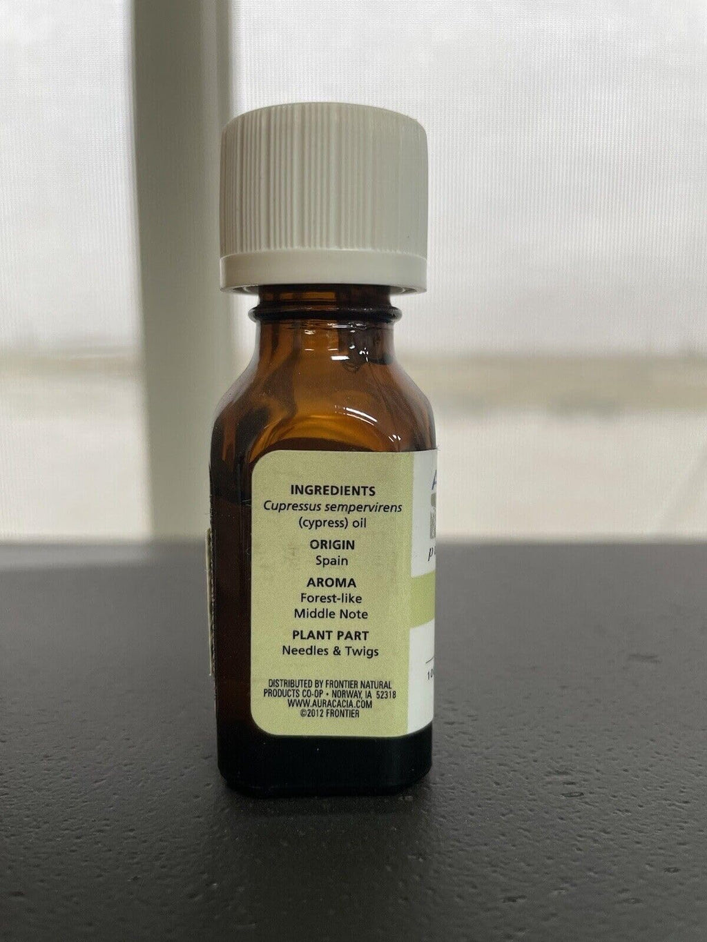 Aura Cacia 100 Percent Pure Cypress Essential Oil, 0.5 Ounce - 6 per case.6