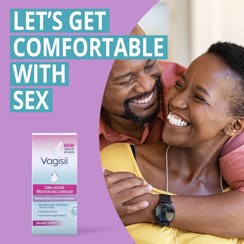Vagisil Prohydrate Internal Vaginal Moisturizer, Gel & Lubricant for Women, Gynecologist Tested, 8 Count, Pack of 1 (8 Total App
