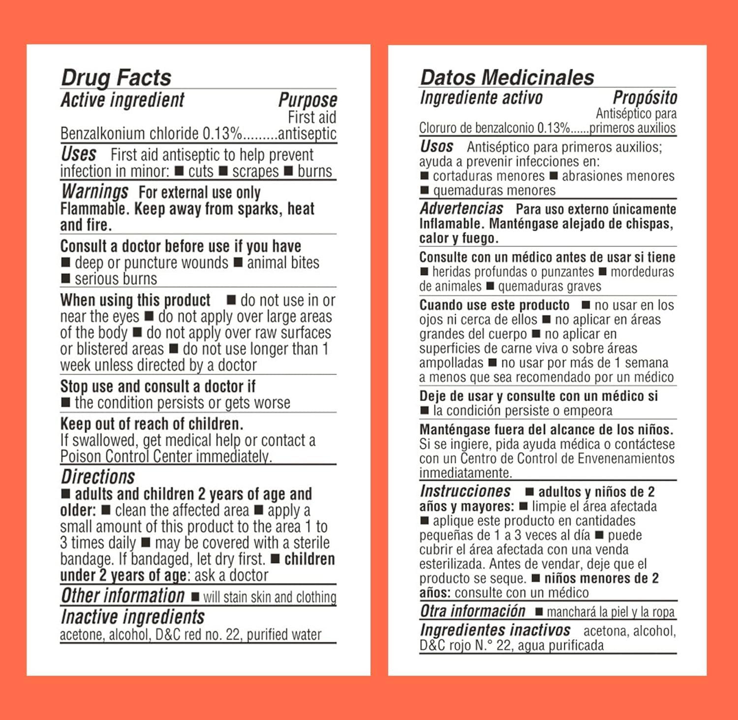 De La Cruz Merthiolate Tincture Antiseptic - First Aid for Minor Cuts, Scrapes and Burns - Mercury-Free Formula Safe for The Ent