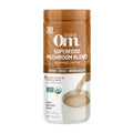 OM MUSHROOM SUPERFOOD Coffee Latte Blend Mushroom Powder, 8.47 Ounce Canister, 30 Servings, Lions Mane, Cordyceps, Reishi, Chag