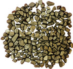 Indian Consigners Natural Crushed Polished Tumbled Gem Stone Chips, Decoration & Healing Crystals (Pyrite)