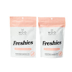 Woo More Play Freshies: All-Natural Feminine Intimacy Towelette Wipes with Coconut Water and Aloe Vera, Promotes Feminine Health