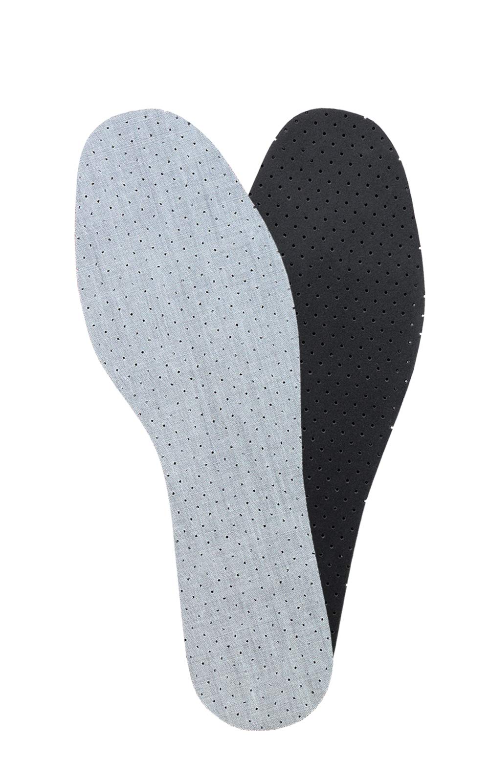 Anti Odor Insoles with Odor Eating Charcoal, Shoe Inserts, Kaps Odor Stop (44 EUR/US 11 Men)