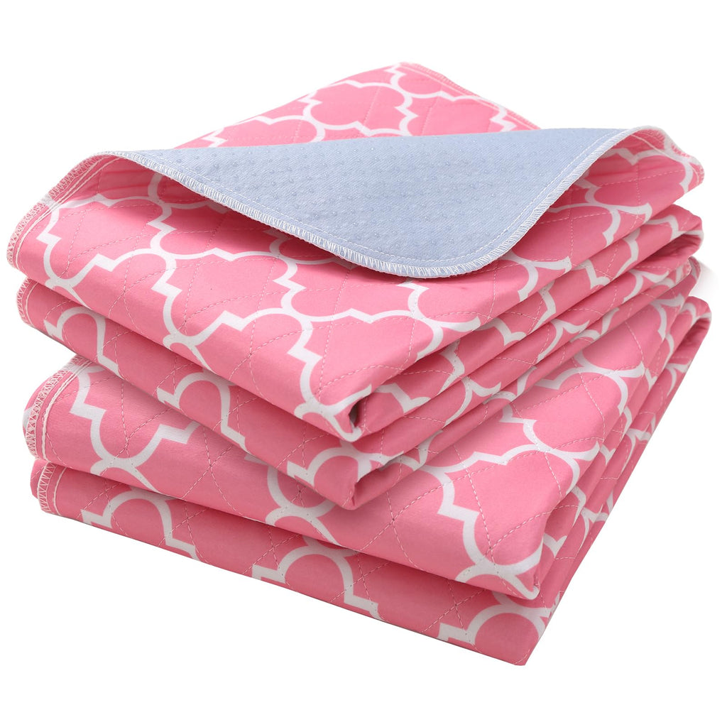 OUTCREATOR 2Pack Bed Pads for Incontinence Mattress Protector Anti-Slip Waterproof Pads (34 x 56) for Toddlers Kids Adults Pets 