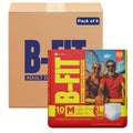 BFit Regular Adult Diaper M Size Pants | 60 Count (Medium) | Waist 25  48 Inch | Unisex | Leakproof | Even Absorption | Long P