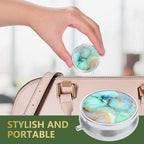 Nipichsha Pill Box, Small Pill Case for Purse & Pocket, Cute Travel Medicine Organizer, Portable Medicine Container Holder to Ho