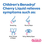Benadryl Childrens Allergy Relief Liquid Medicine with Diphenhydramine HCl Antihistamine for Kids Allergy Relief, Effective Al
