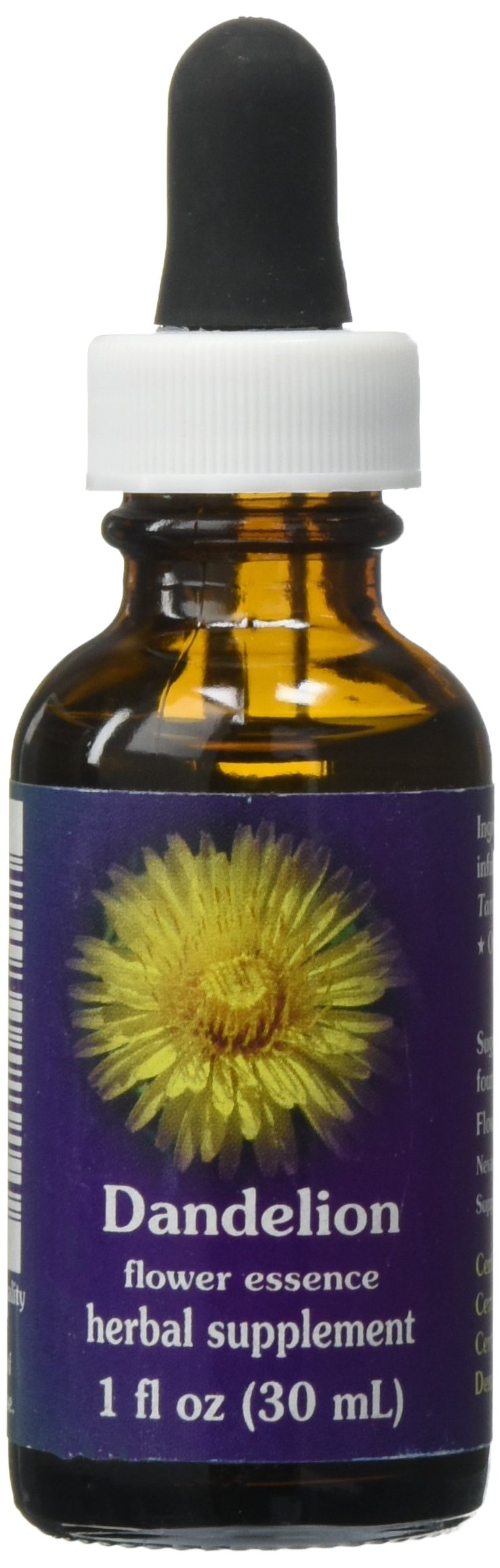 Flower Essence Services Dropper Herbal Supplements, Dandelion, 1 Ounce
