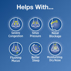 Arm & Hammer Simply Saline Extra Strength Nasal Mist 4.6oz, Saline Nasal Spray, Drug-Free, 3-Pack