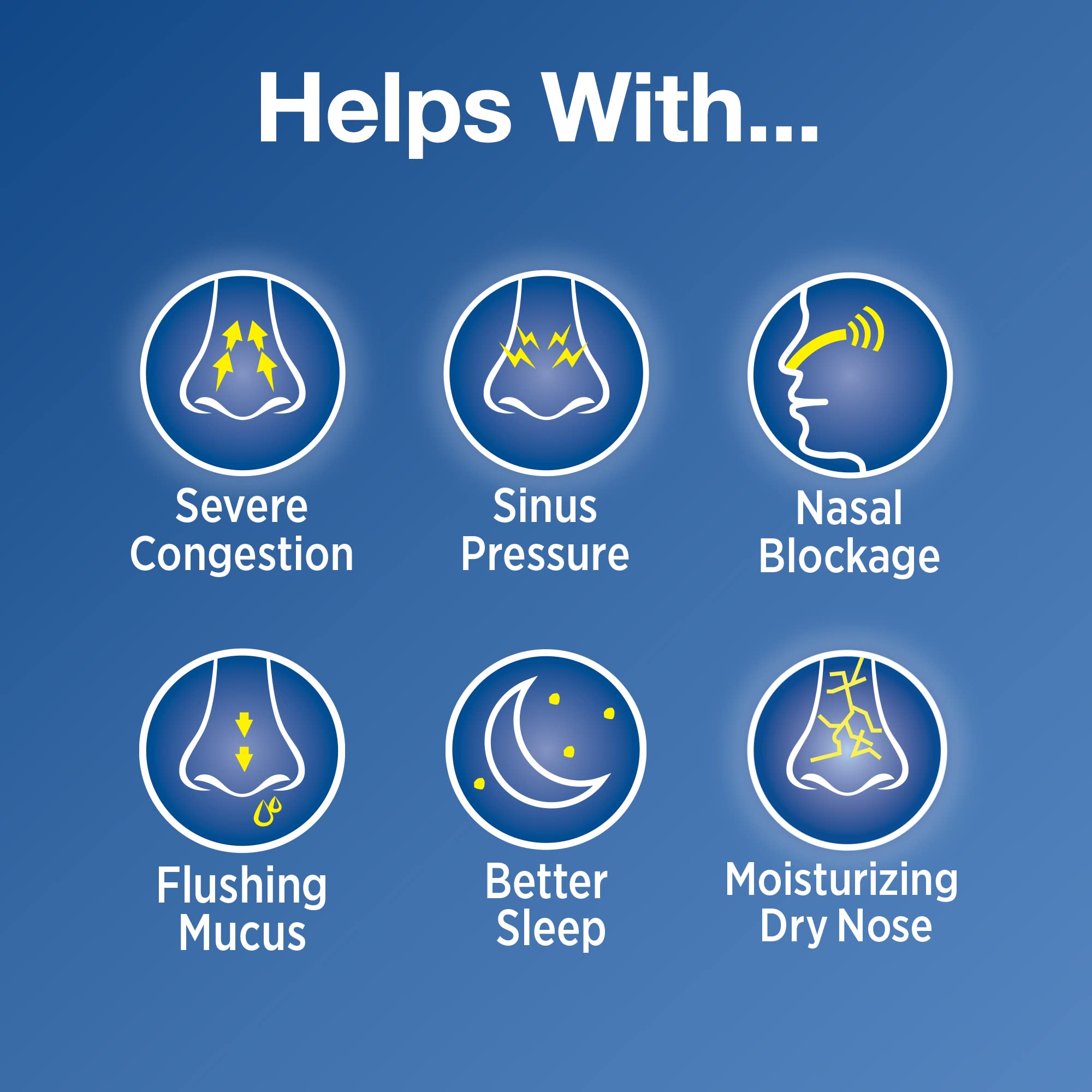 Arm & Hammer Simply Saline Extra Strength Nasal Mist 4.6oz, Saline Nasal Spray, Drug-Free, 3-Pack
