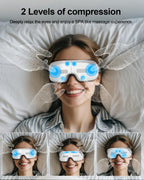 NOWCOZY Eye Massager with Heat, Smart Eye Massager with Bluetooth Music for Migraine Dry Eye Sleep Relief, Portable Massage Slee