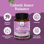 Natures Craft Potent DIM Supplement for Women - Hormone Balance for Women with DIM and Black Pepper Menopause Support and PMS Re